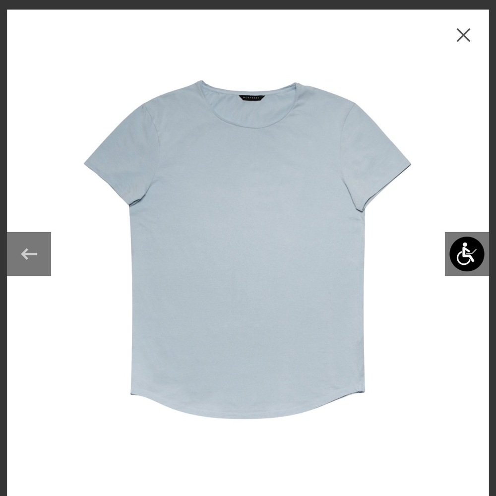 Monfrere Dann T Shirt (Sky)